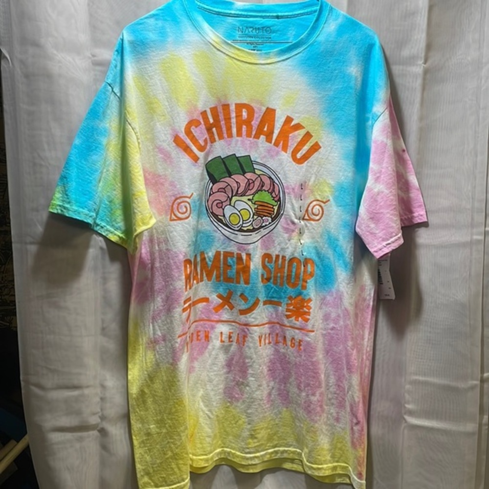 Naruto tie dye shirt
